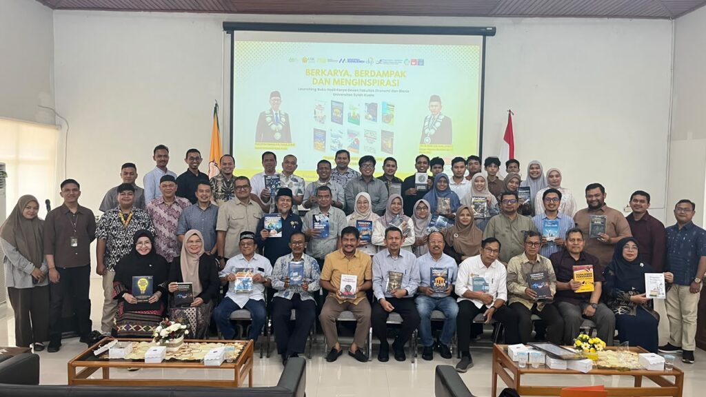 Dosen FEB USK Dorong Kedaulatan Ekonomi melalui Empat Buku Manajemen, Dukung SDGs 4, 8, dan 10