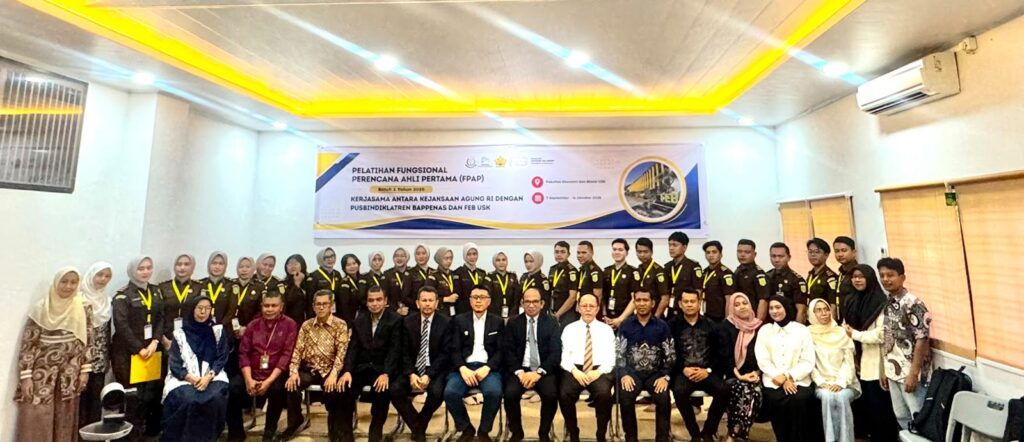 FEB USK Selenggarakan Acara Penutupan Pelatihan Fungsional Perencana Ahli Pertama Batch I Tahun 2026 Dukung SDGs 4, 8, dan 17