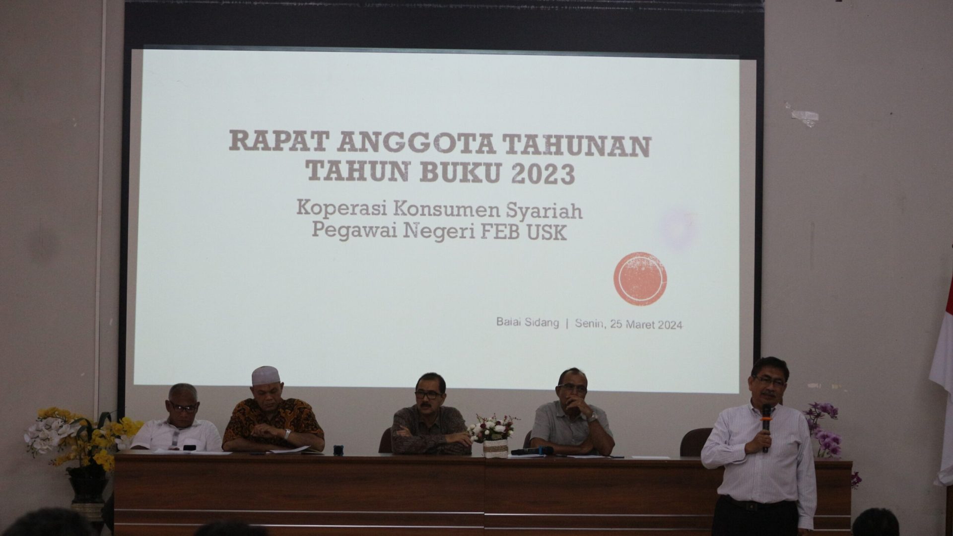 Rapat Anggota Tahunan Koperasi FEB USK